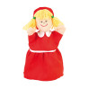 Marionnette chaperon rouge  - Papouille