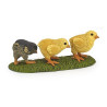 Figurine les poussins de la ferme - Papouille