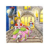Puzzle de cubes, contes - Papouille