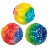 Balle super rebondissante arc-en-ciel - Papouille