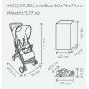 poussette 1 place avec panier de rangement - jusqu'à 15 Kg - Papouille