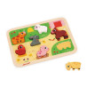 Puzzle 7 pièces - les animaux de la ferme - Papouille