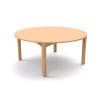 Table ronde 4 pieds T3 - Naturel - Papouille