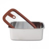 Boite de conservation - 1.1 L - Inox micro-ondable - Papouille