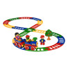Circuit de train avec figurines - Papouille