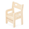 Chair "Ole". seat height: 26 cm. with armrest - (4 Chairs/Ca - Papouille
