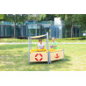 Mobile Mud Table with sloping Roof - Papouille