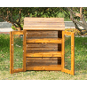 Outdoor Cabinet with transparent doors - Papouille