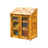Outdoor Cabinet with transparent doors - Papouille