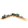 Railway. 12 pieces - w/o Crawl Tunnel - Papouille
