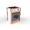Cuisinière pour enfants - Naturel - Papouille