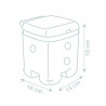 Cube de motricité - Papouille