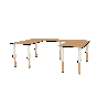 Table en U Réglable  - Papouille
