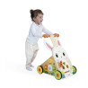 Chariot de marche Multi-Activités Lapin en bois - Papouille