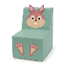 Fauteuil écureuil en mousse - Papouille