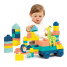 Blocs de constructions avec figurines animaux - Papouille