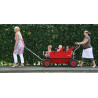 Poussette chariot jusqu'à 200 Kg - 10 enfants  - Papouille