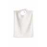 Bavoir uni ineffilochable lacet 33 x 40 cm perles - Papouille