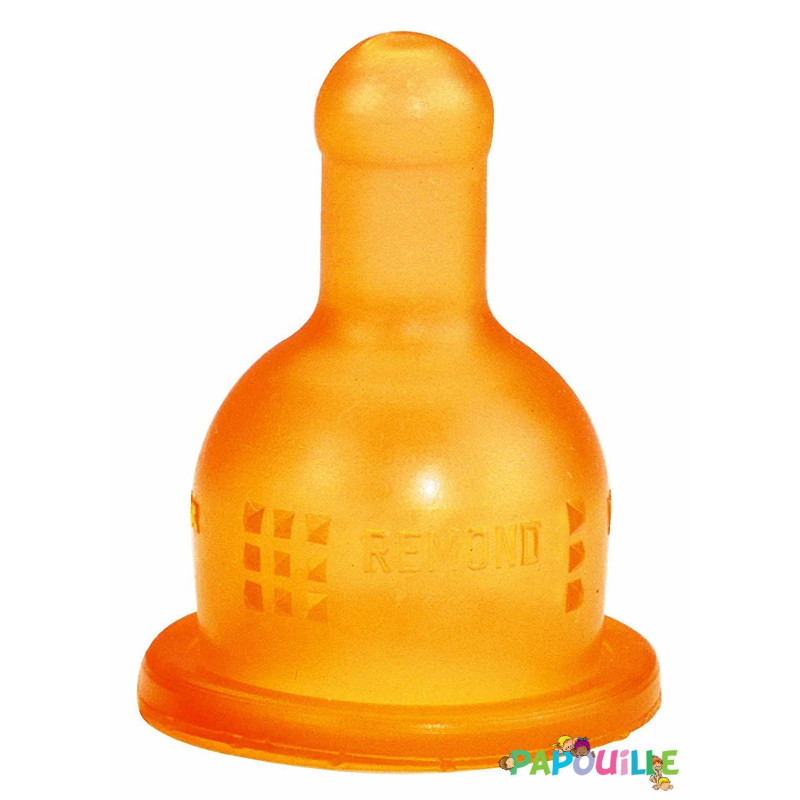 Tétine 3 positions en caoutchouc 4 mois + - Papouille