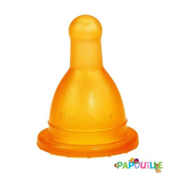 100 tétines nouveau né en caoutchouc - Papouille
