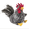 Marionnette - Poule  - Papouille
