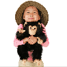 Marionnette - bébé chimpanzé - Papouille