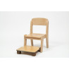Repose pieds en bois - TC-T2 - Papouille
