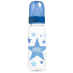 Biberon 360ml polypropylène tétine nn décor etoile rd - Papouille