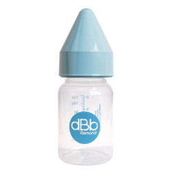 Biberon 120ml polypropylène tétine nouveau né ciel - Papouille