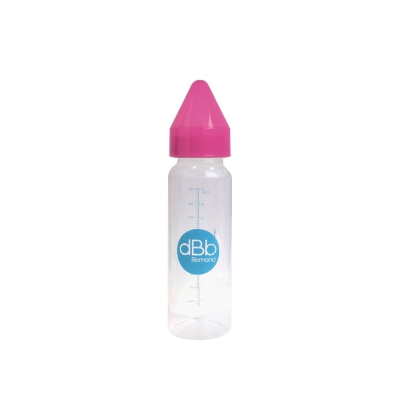 Biberon 270ml pp fuchsia rd - Papouille