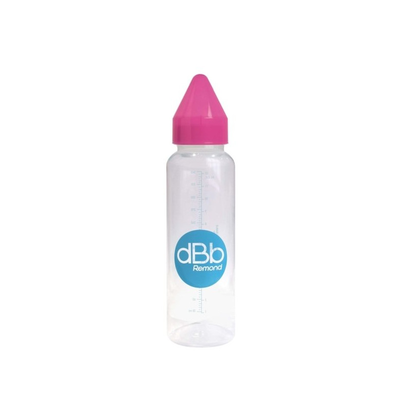 Biberon 360ml polypropylène tétine nn fuchsia rd - Papouille