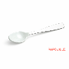 cuillère bébé douce en silicone long manche inox - Papouille