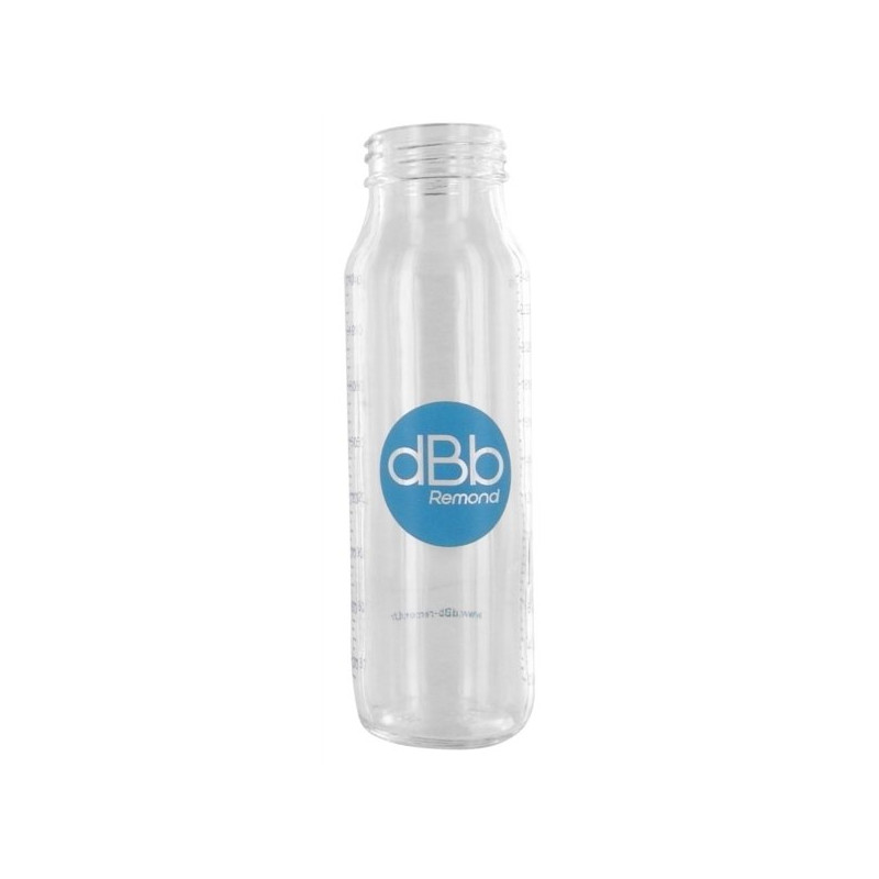 Biberon en verre nu - 240 ml rd - Papouille