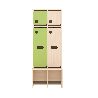  Garde-robe 2 places avec assise - T1 - Papouille