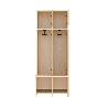  Garde-robe 2 places avec assise - T1 - Papouille