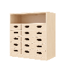 Meuble de rangement  - Papouille