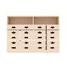 Meuble de rangement 20 casiers - Tilo - Papouille