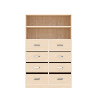Armoire de rangement 8 casiers - Elio - Papouille