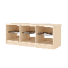 Banc vestiaire 6 casiers 90x33x35cm - Nami - Papouille