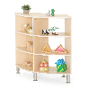 Meuble de rangement arrondi 6 cases - Lou - Papouille