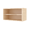 Meuble de rangement 2 cases - Mémo - Papouille
