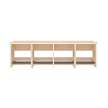 Banc de vestiaire 3 cases 90 cm - Maya - Papouille