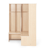 Vestiaire d'angle 6 places T1 - Mia - Papouille