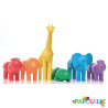 Mes 6 animaux safari magnétiques - Papouille