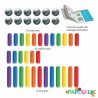 Blocs de construction magnétique basic 42 pieces - Papouille