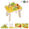 Table d'Activités Ferme en bois - Papouille