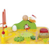 Table d'Activités Ferme en bois - Papouille