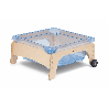 Table d'activités à roulettes - sable et eau  - Papouille