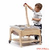 Table d'activités à roulettes - sable et eau  - Papouille