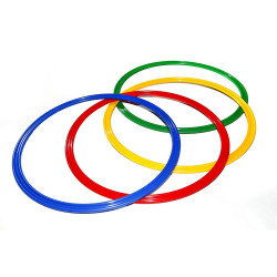 5 cerceaux plats pour enfant 40 cm - Papouille